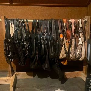 SO MANY MORE TO POST!  I made this rack with 2-2x4s!